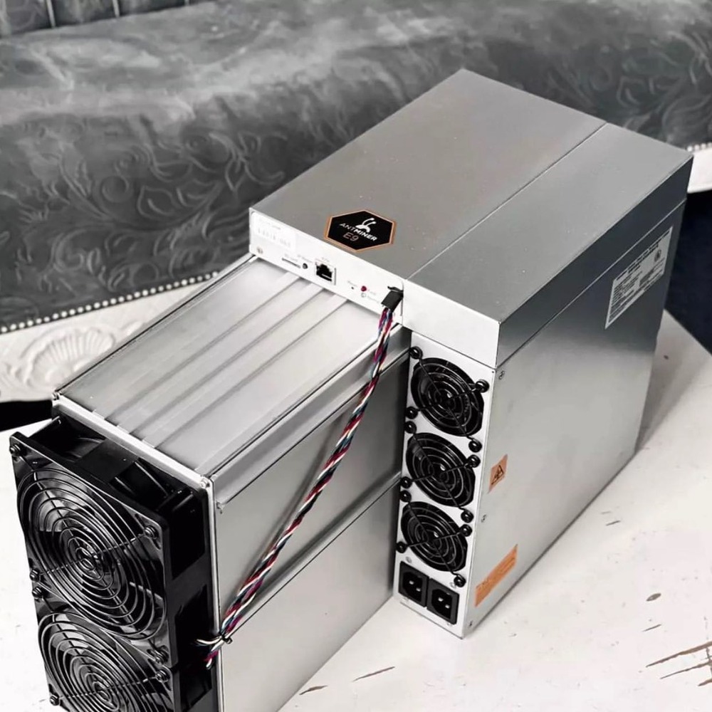 Bitmain Bitmain Antminer E9 2400 MH/s Ethash Miner ASIC miner Bitmain Antminer E9 2400 MH/s Ethash Miner 2400 MH/s Ethash ASIC miner at 1920W — Bitmain Refurbished unit for sale at Bitcoin Mining Depot