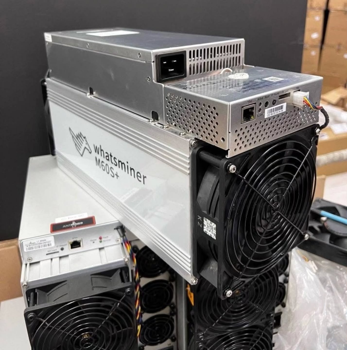 MicroBT WhatsMiner M60S+ 190 TH/s Bitcoin Miner MicroBT ASIC bitcoin miner