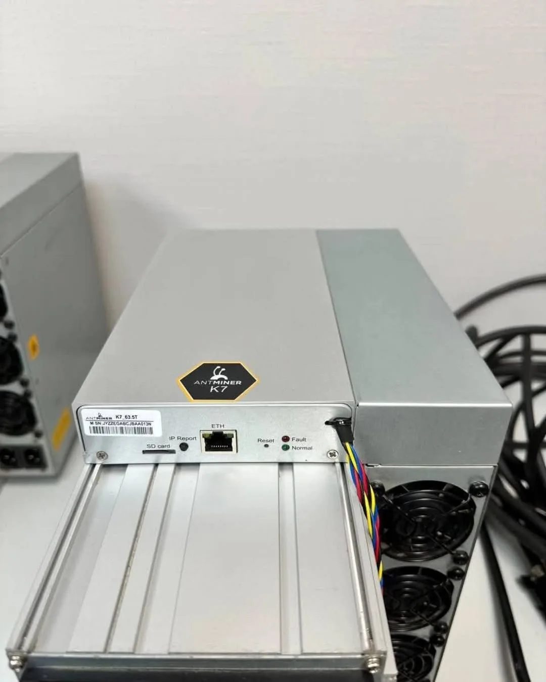 Used Bitmain Antminer K7 63.5 Th/s Nervos CKB Miner Bitmain ASIC bitcoin miner