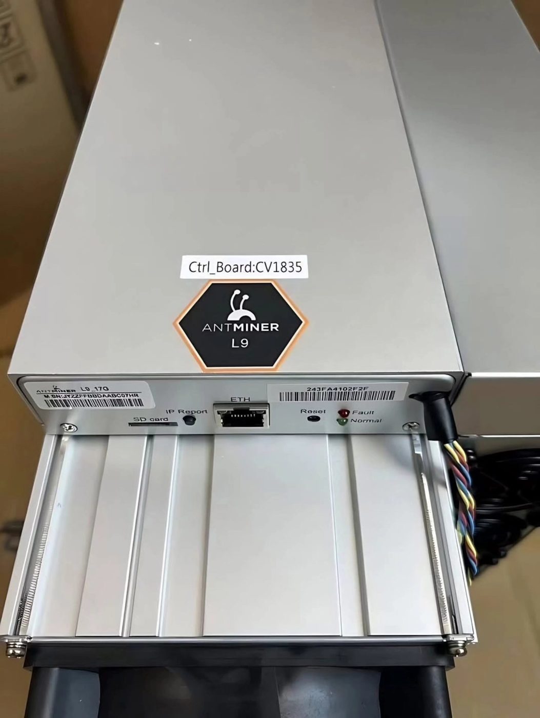 Used Bitmain Antminer L9 17 Gh/s Dogecoin & Litecoin Miner Bitmain ASIC bitcoin miner