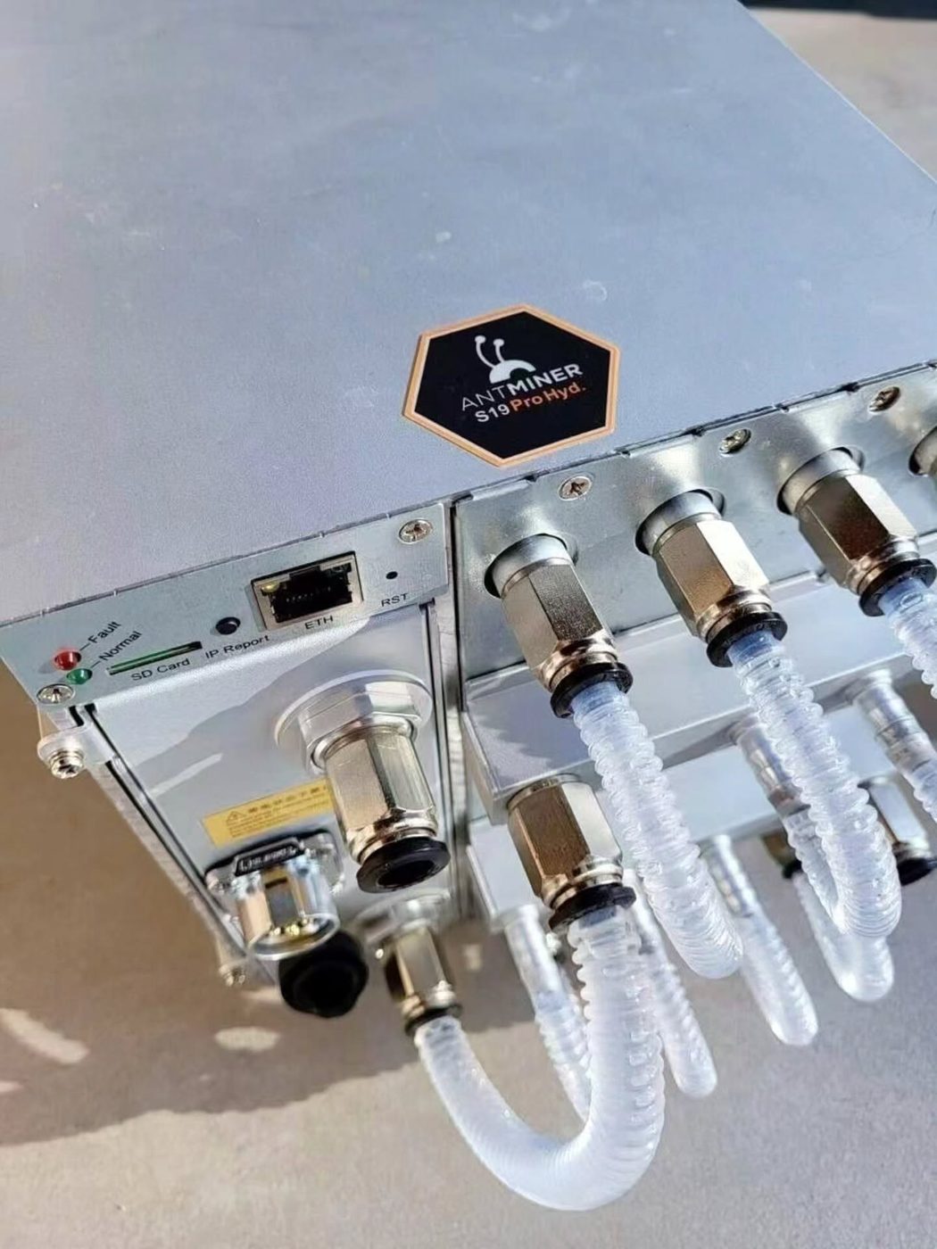 Used Bitmain Antminer S19 Pro Hyd 177 Th/s Water-Cooled Bitcoin Miner Bitmain ASIC bitcoin miner