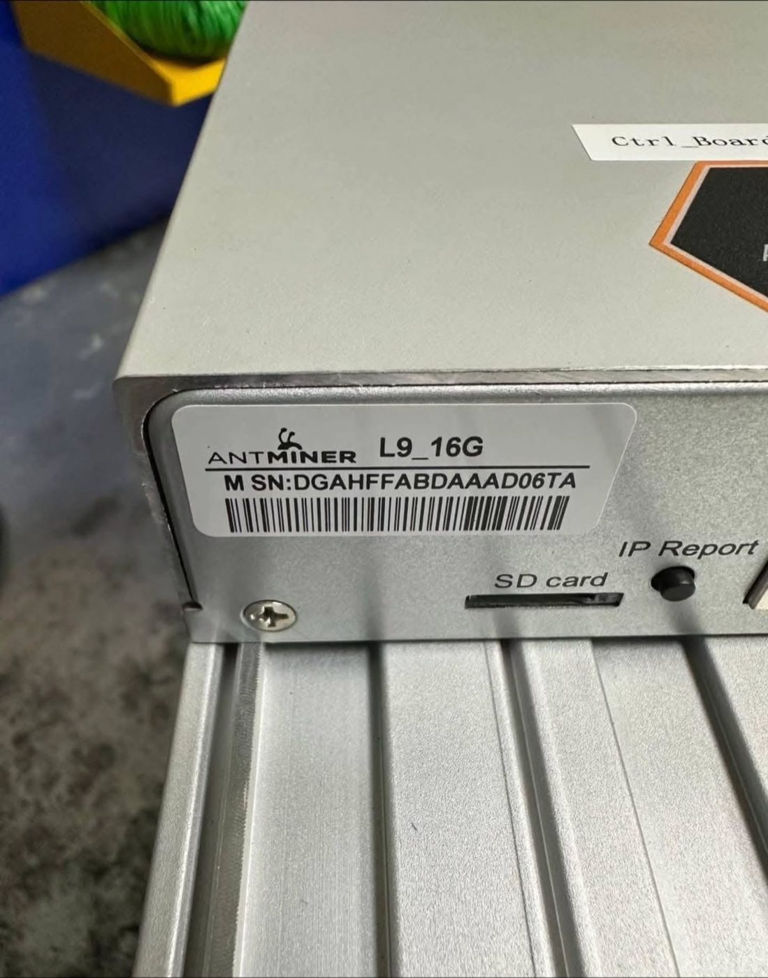 Used Bitmain Antminer L9 16 Gh/s Scrypt Dogecoin Miner Bitmain ASIC bitcoin miner